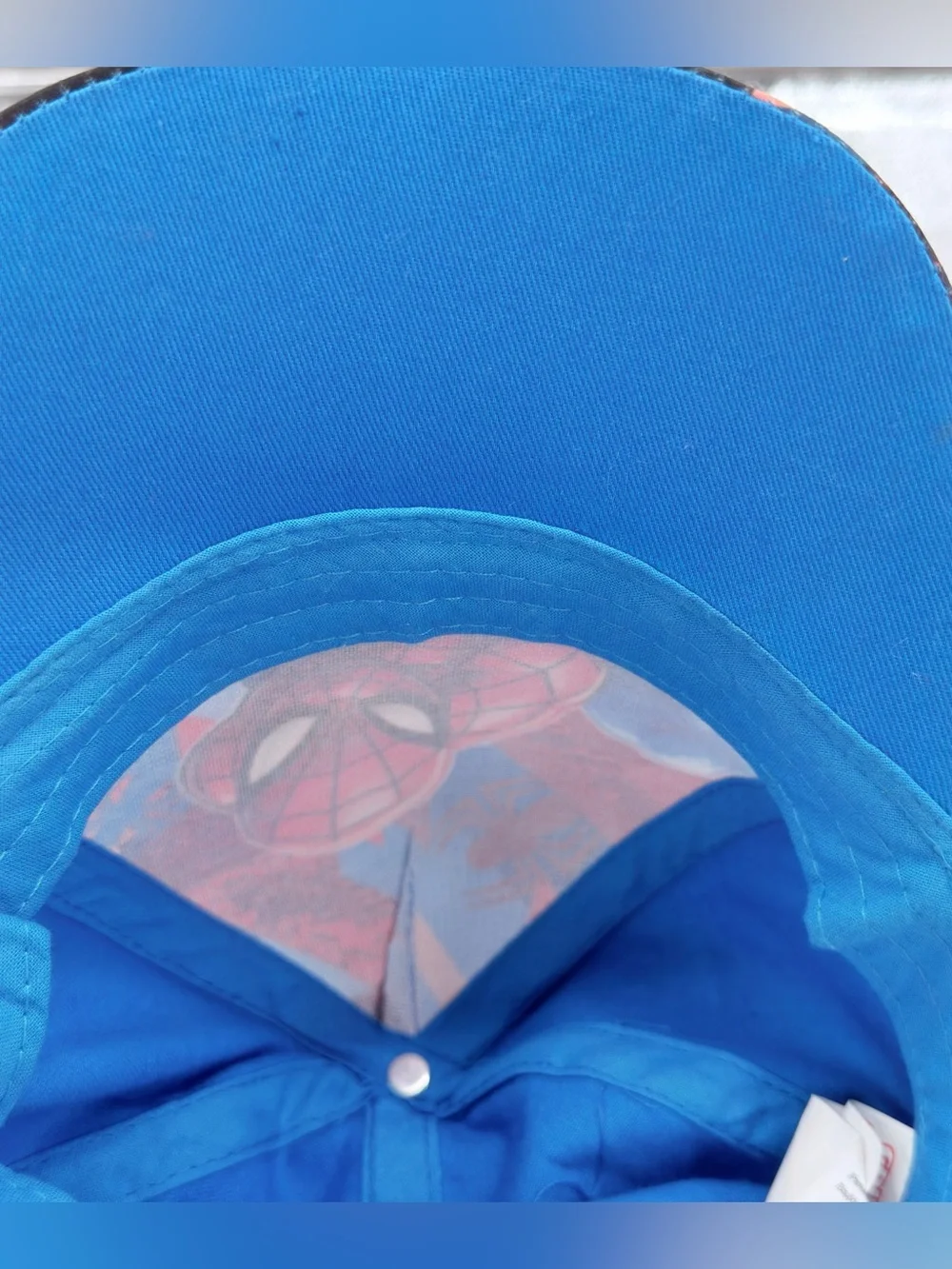 Marvel Spider-Man Blue & Red Kids Baseball Cap